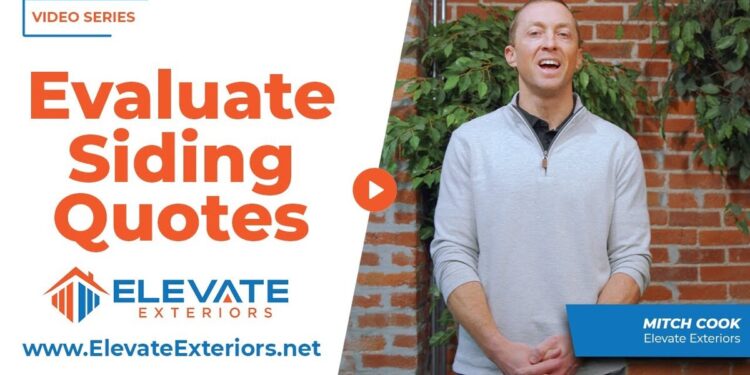 How to Evaluate Siding Quotes and Estimates